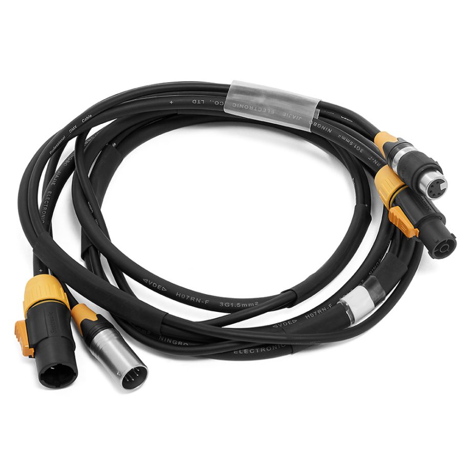 DMX & Power Combi Cable 2.5m