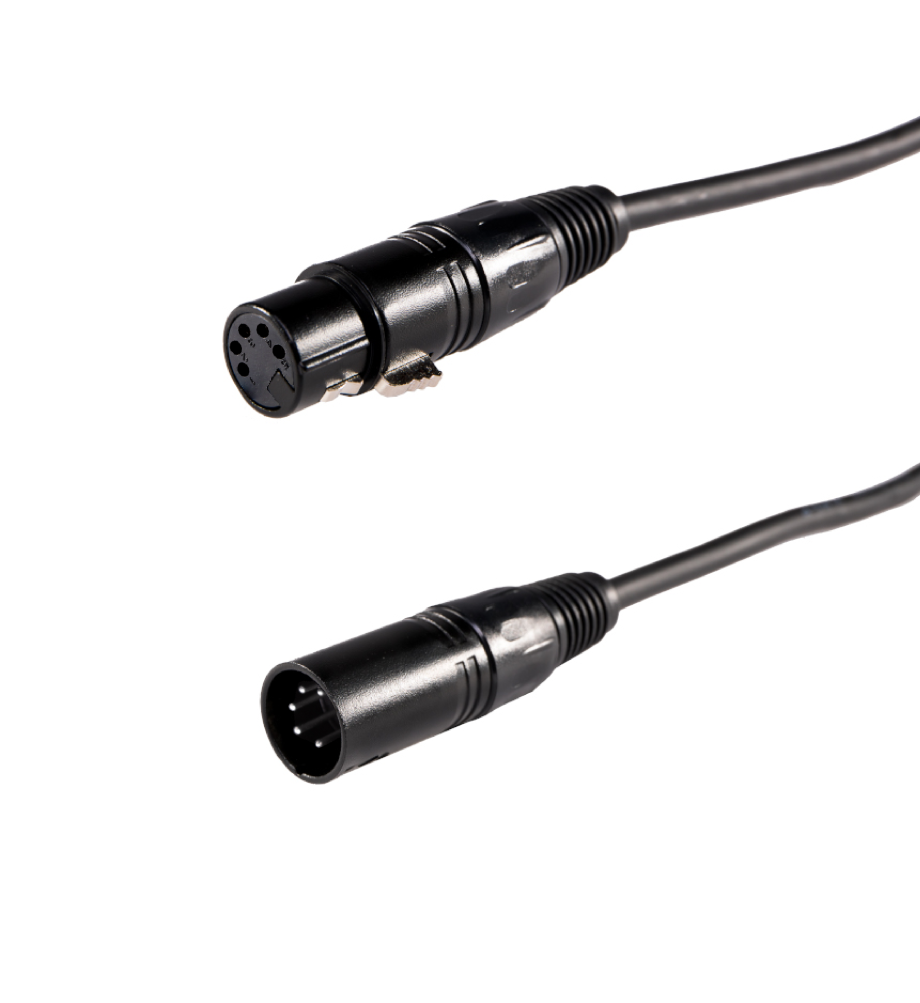 EXTENSION CABLE XLR5 MALE/FEMALE